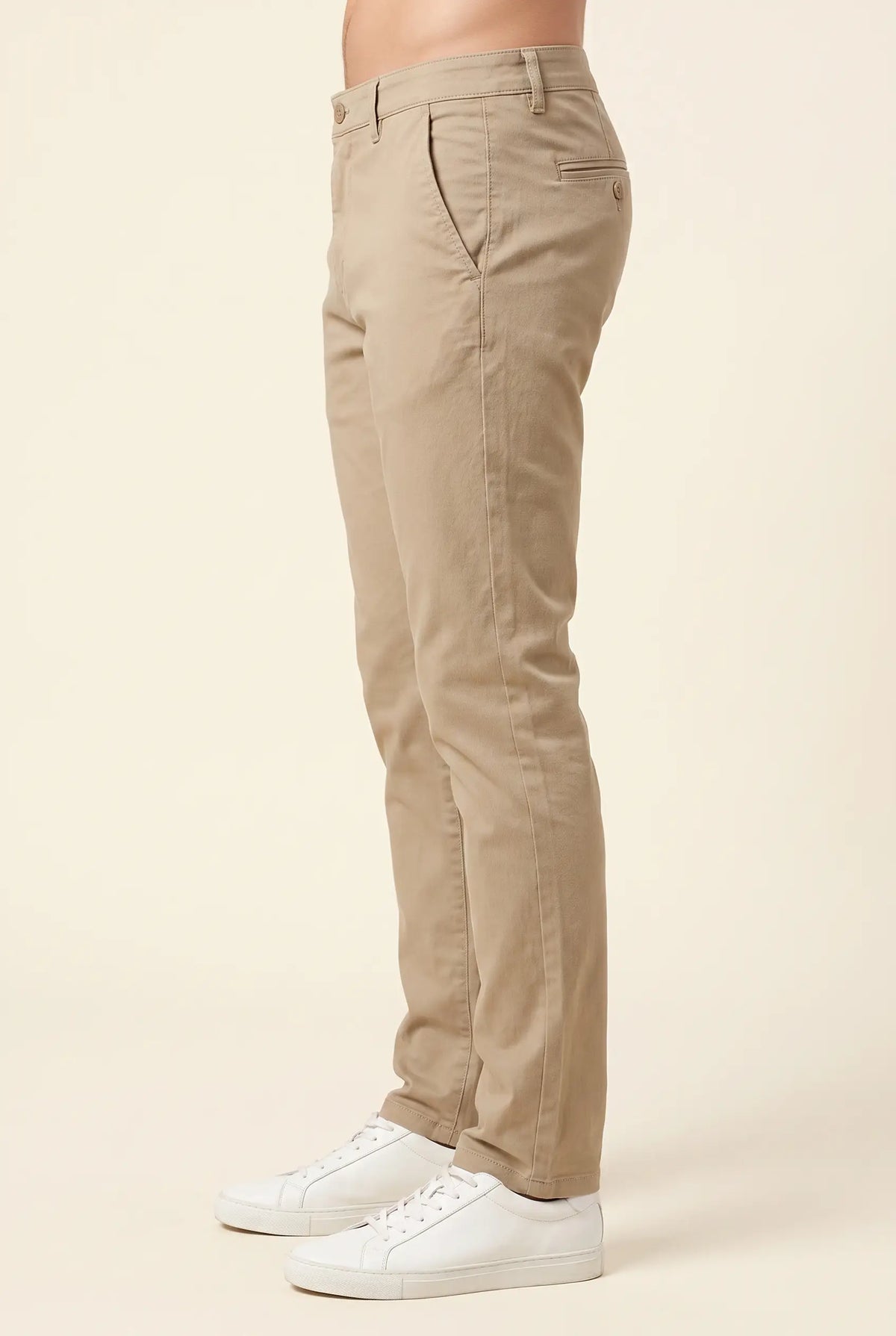 Men's Slim-Fit Chino Trousers