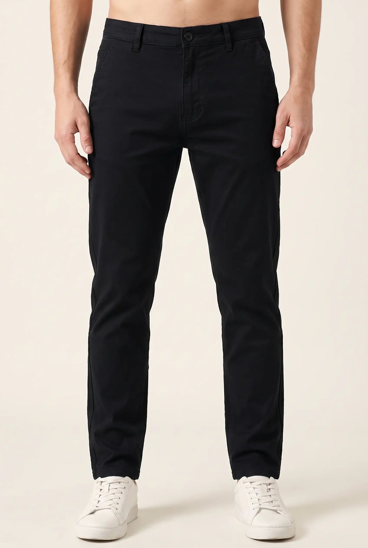 Men's Slim-Fit Chino Trousers