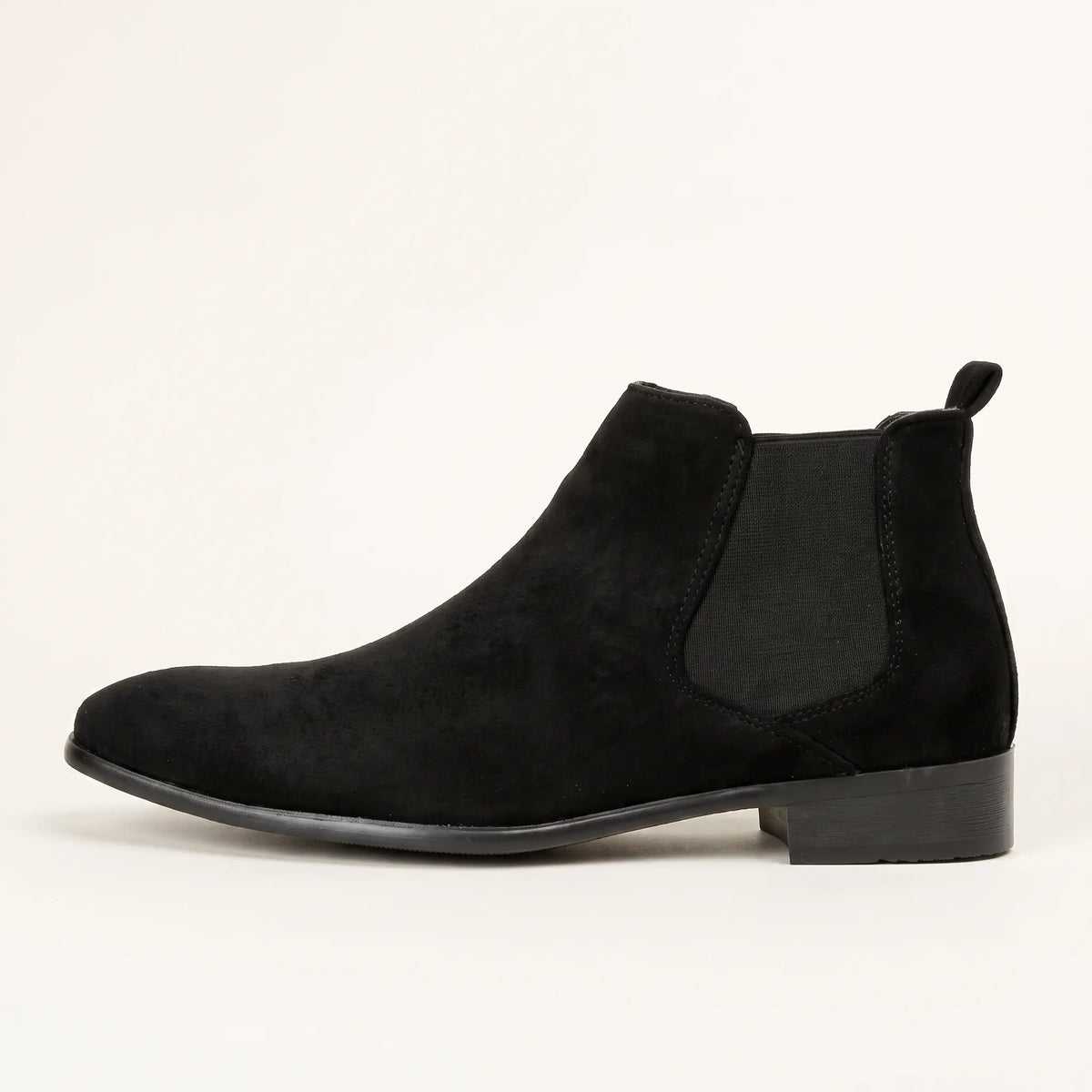 Men's Suede-Look Chelsea Boots