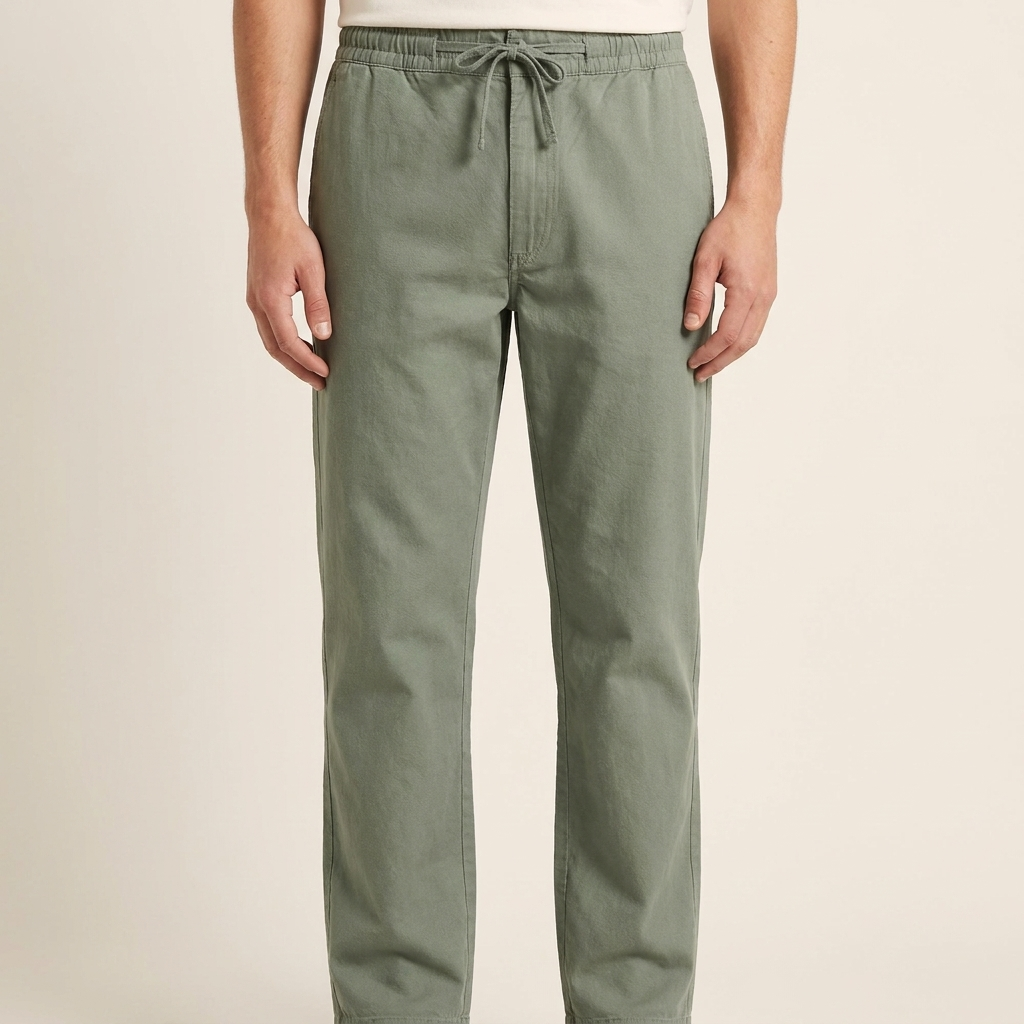 Men's Drawstring Casual Trousers