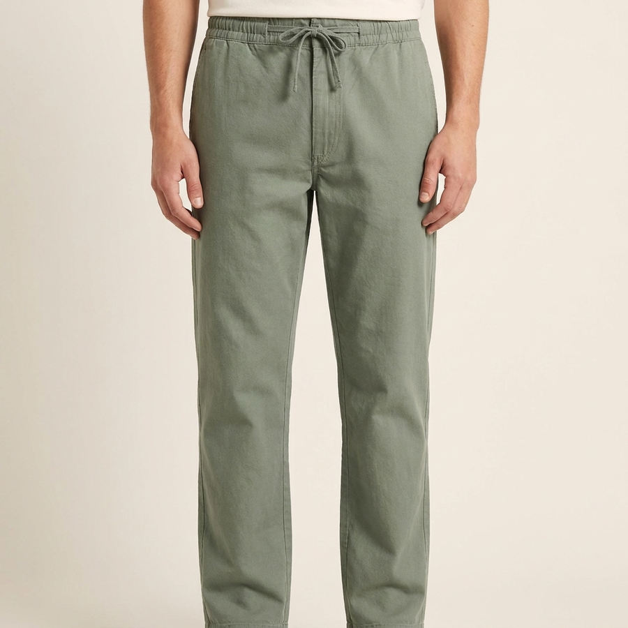 Men's Drawstring Casual Trousers