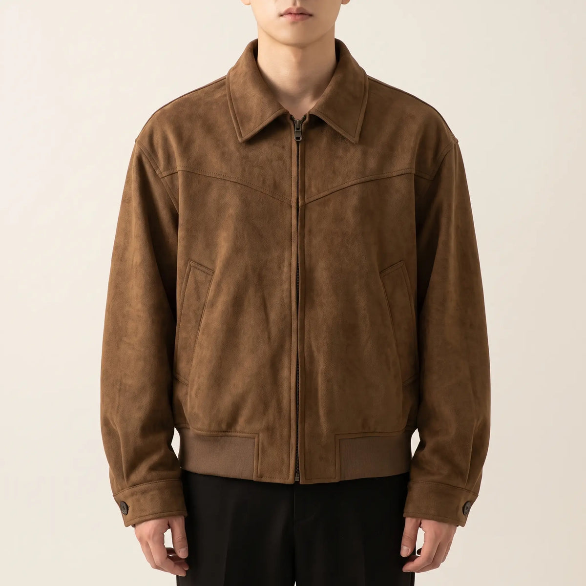 Men's Textured Trucker Jacket