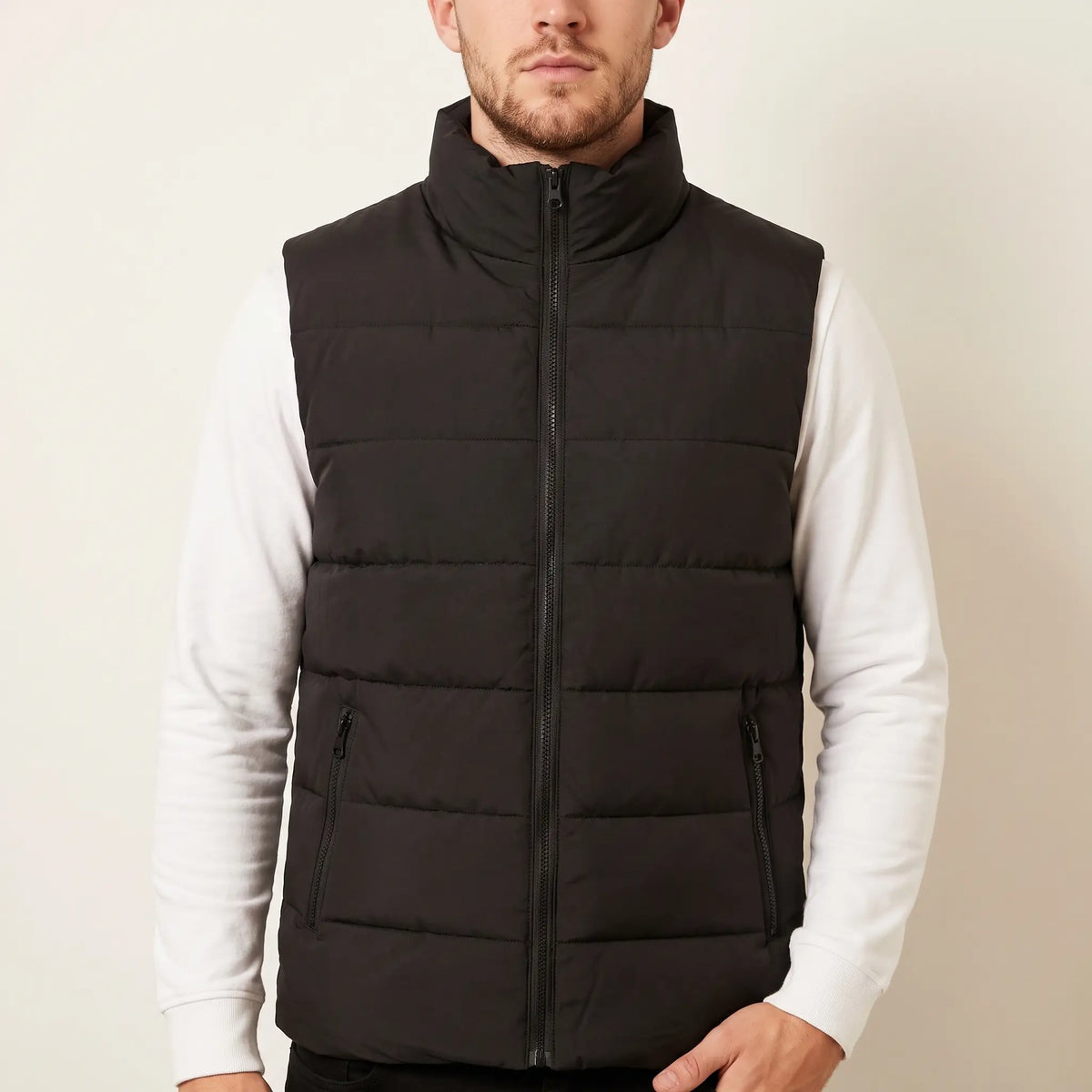 Men's Padded Zip-Up Gilet