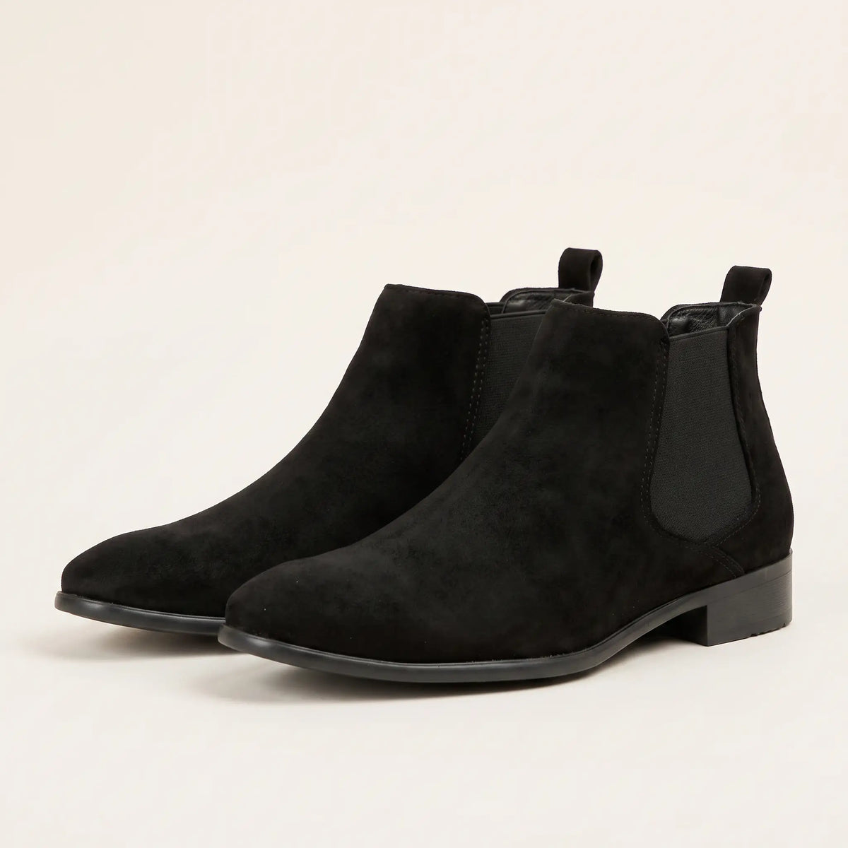 Men's Suede-Look Chelsea Boots