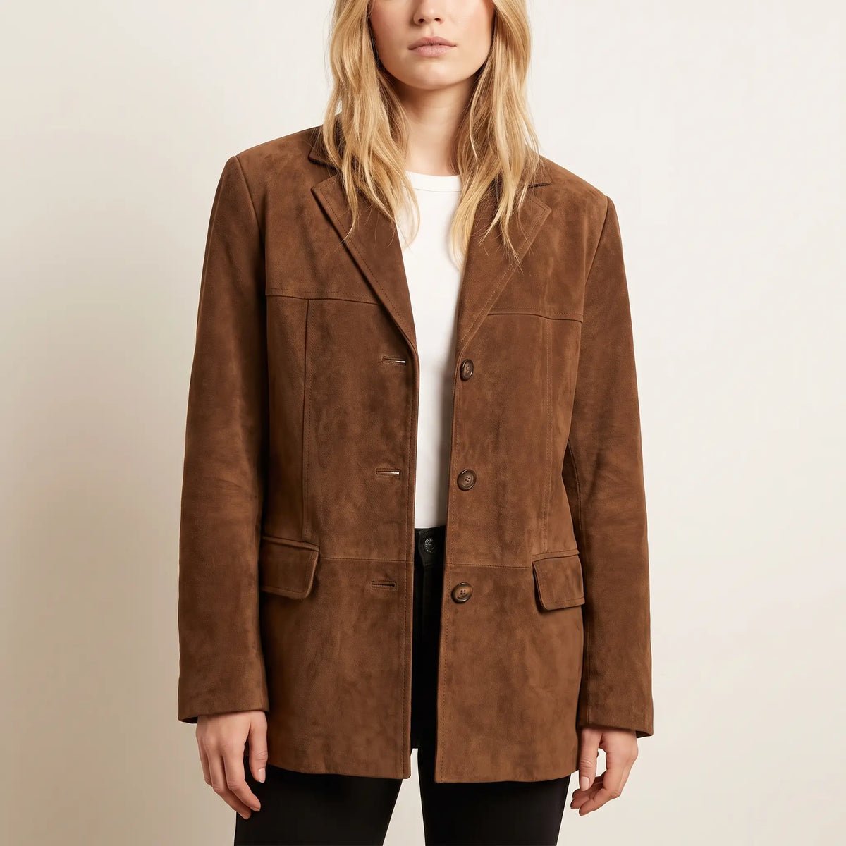 Women's Oversized Textured Blazer