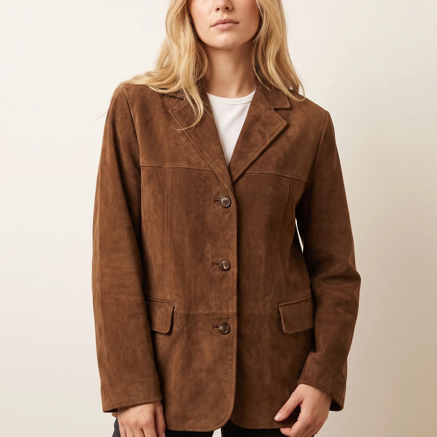 Women's Oversized Textured Blazer