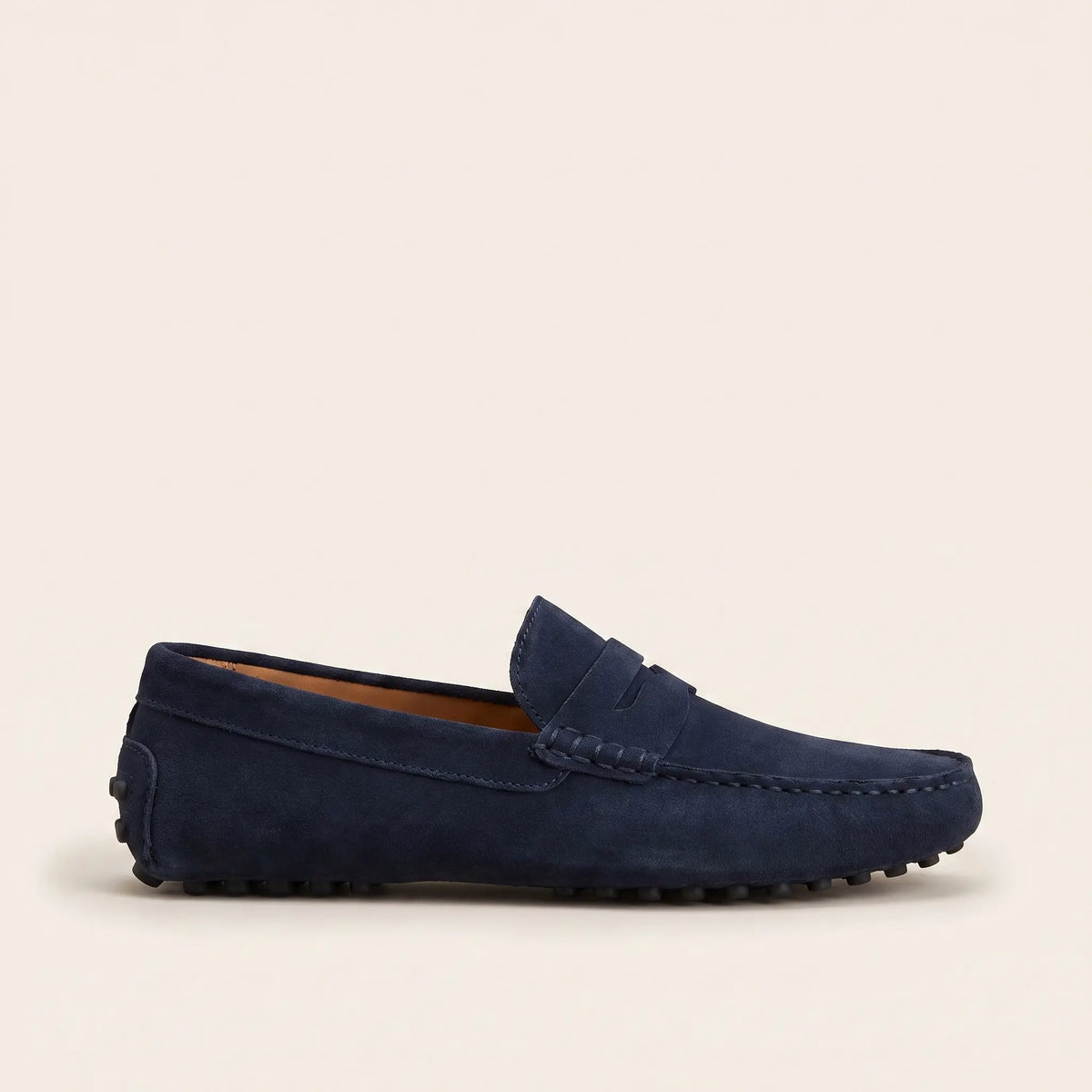 Men's Suede-Look Driving Loafers